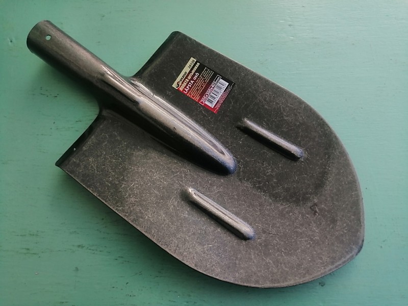 лопата штык без черенка усиленная skrab