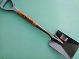 лопата мини американка с черенком и ручкой skrab